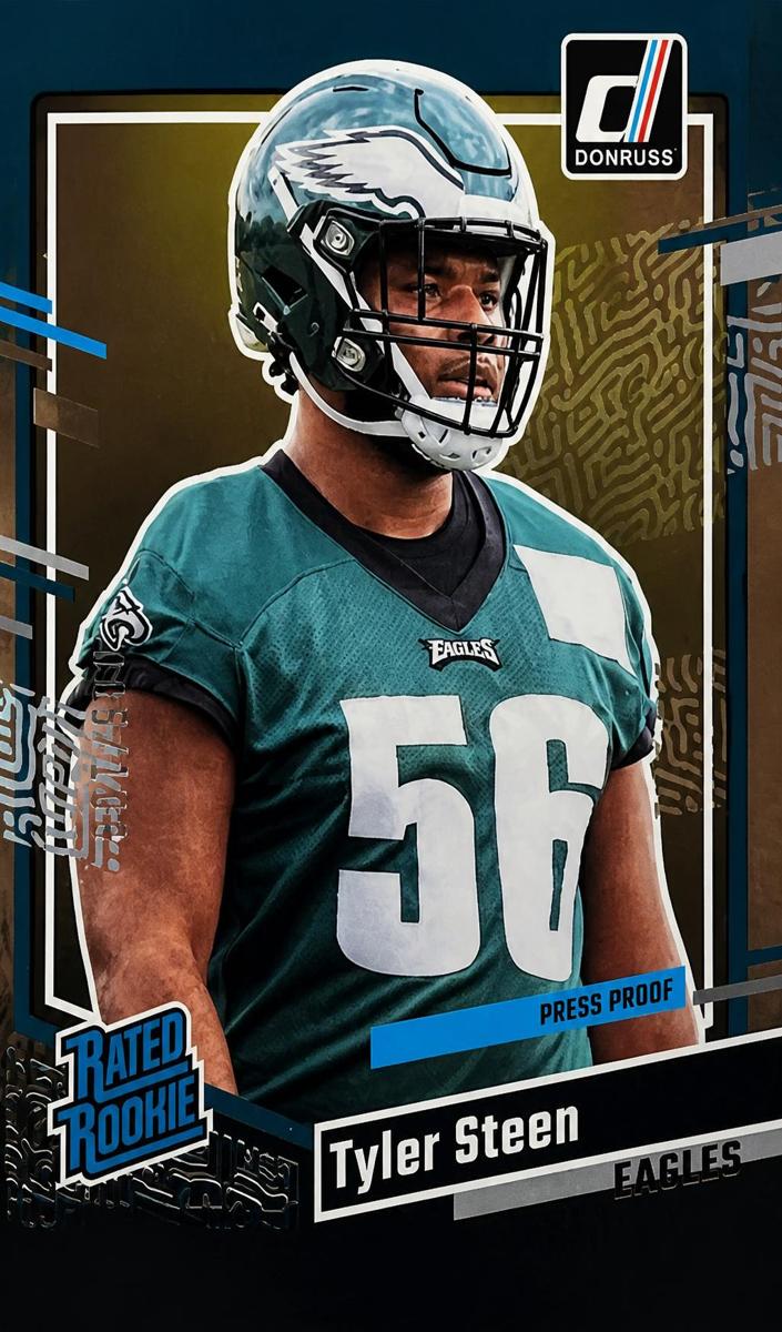 2023 Panini Donruss Football Press Proof Silver Tyler Steen #384