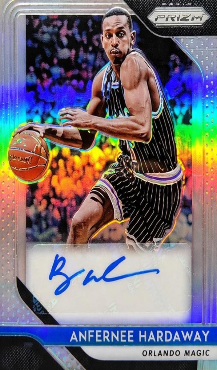2018 Panini Prizm Basketball Silver Anfernee Hardaway #S-AHW BGS 8.5