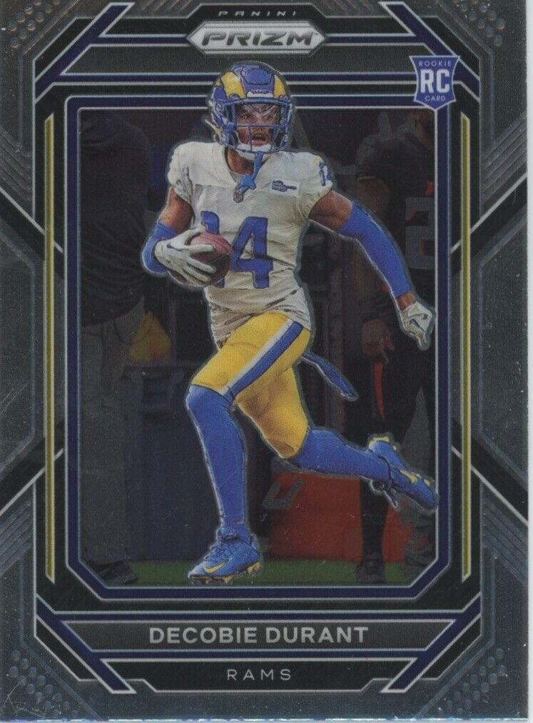 2022 Panini Prizm Football Decobie Durant #347