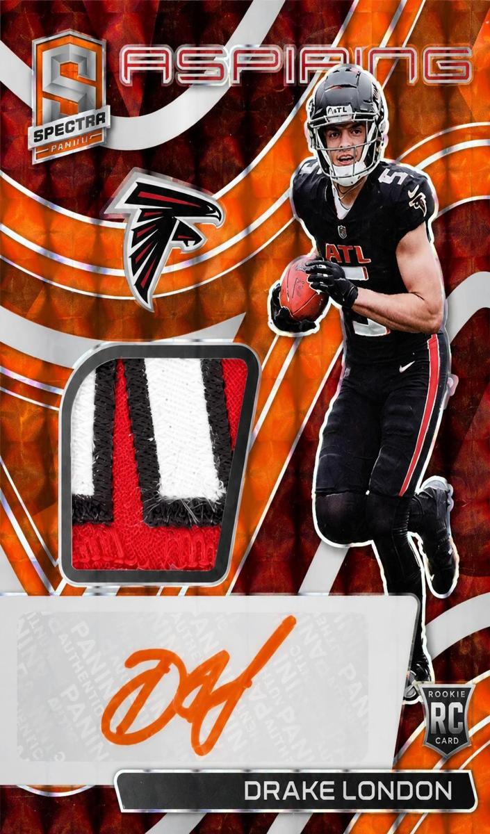 2022 Panini Spectra Football Neon Orange Drake London #APA-DLO
