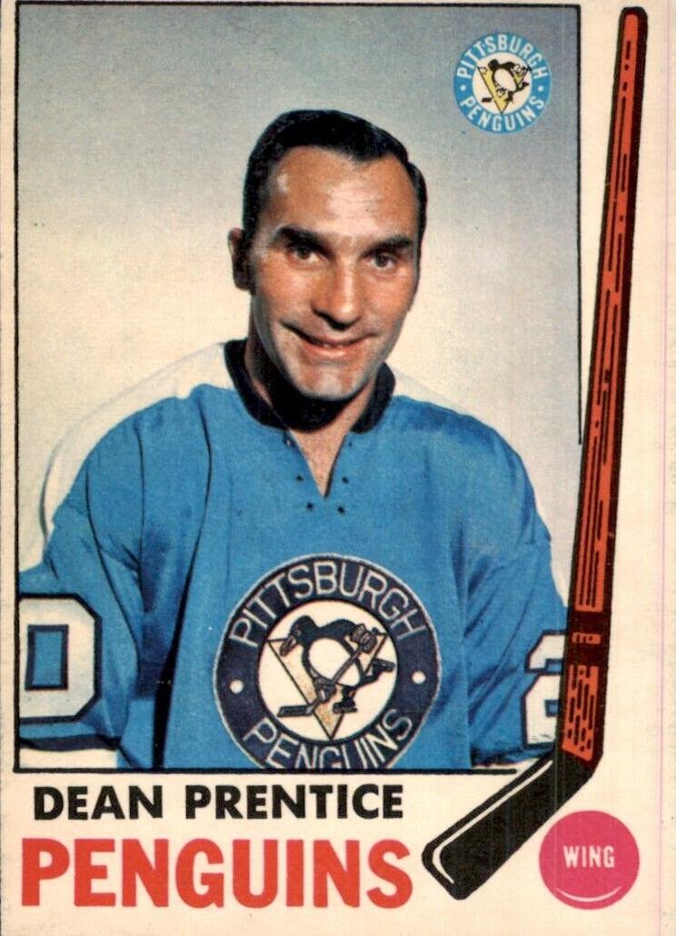 1969 O-Pee-Chee Hockey Dean Prentice #115 BGS 9