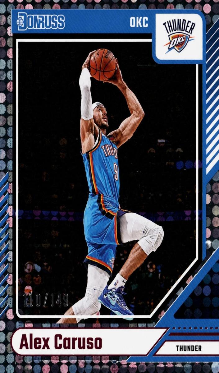 2024 Panini Donruss Basketball Red Disco Alex Caruso #35