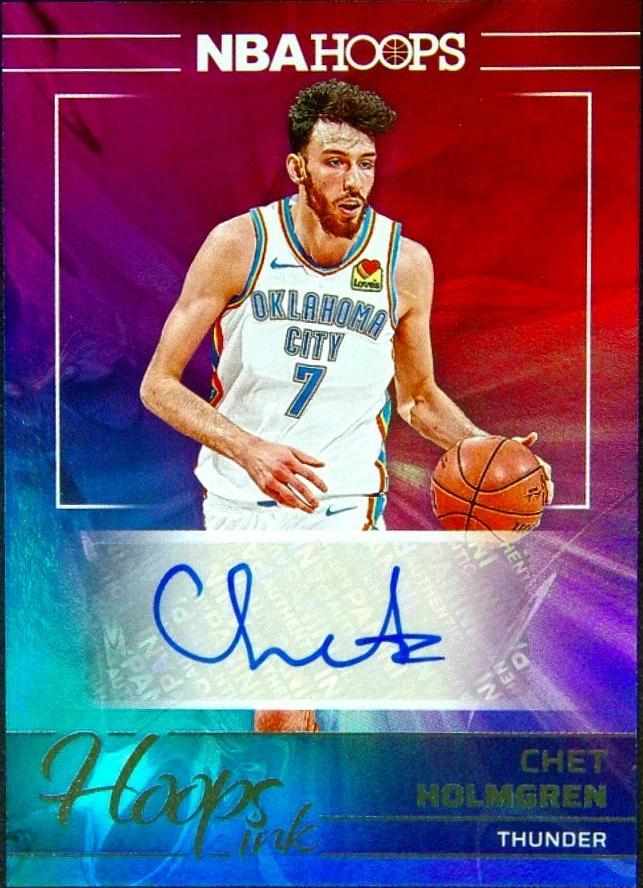 2024 Panini Hoops Basketball Chet Holmgren #HI-CHT