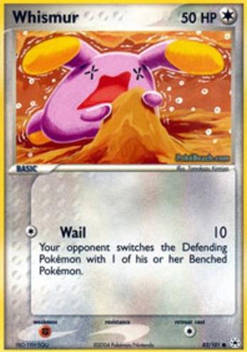2004 Pokemon EX Hidden Legends Whismur #82 CGC 9