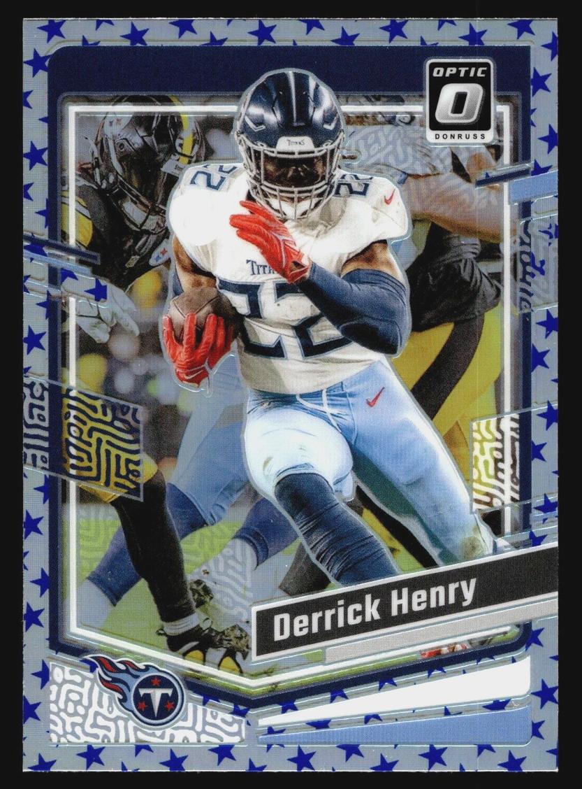 2023 Donruss Optic Football Stars Derrick Henry #189 PSA 9