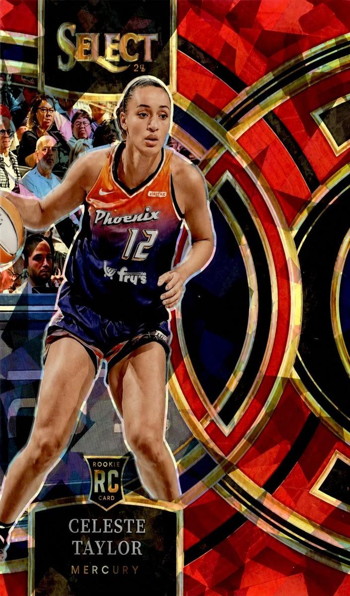 2024 Panini Select WNBA Basketball Red Ice Celeste Taylor #128