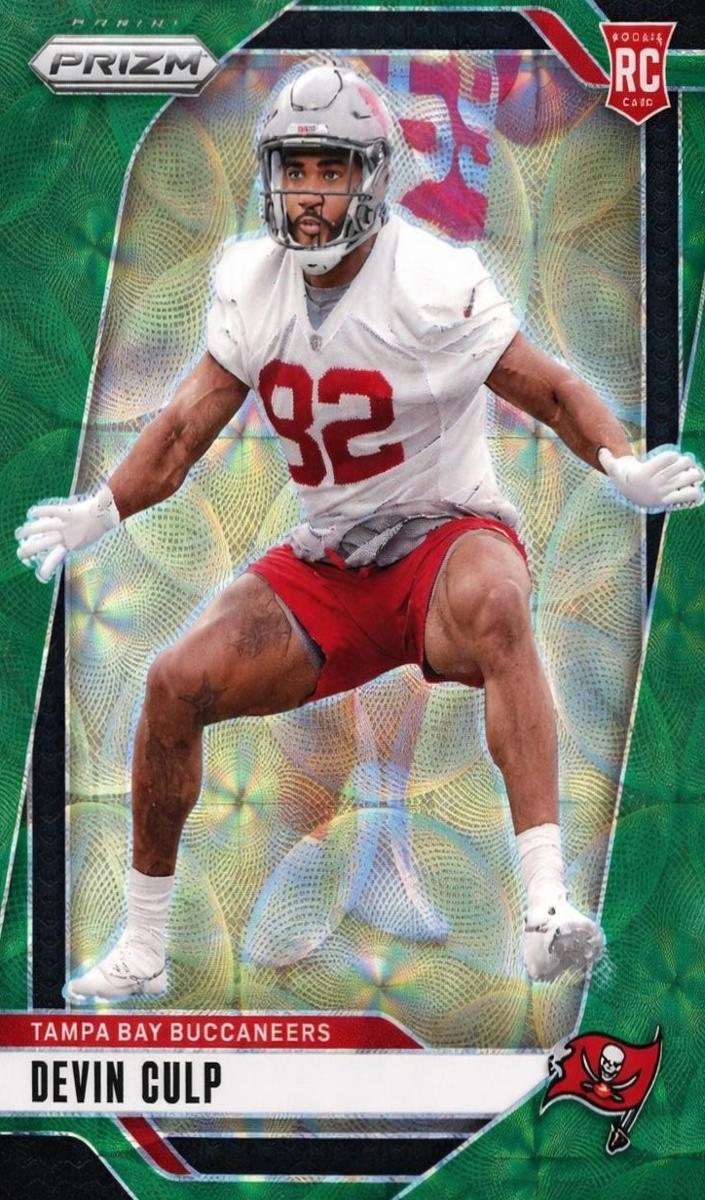 2024 Panini Prizm Football Green Scope Devin Culp #326