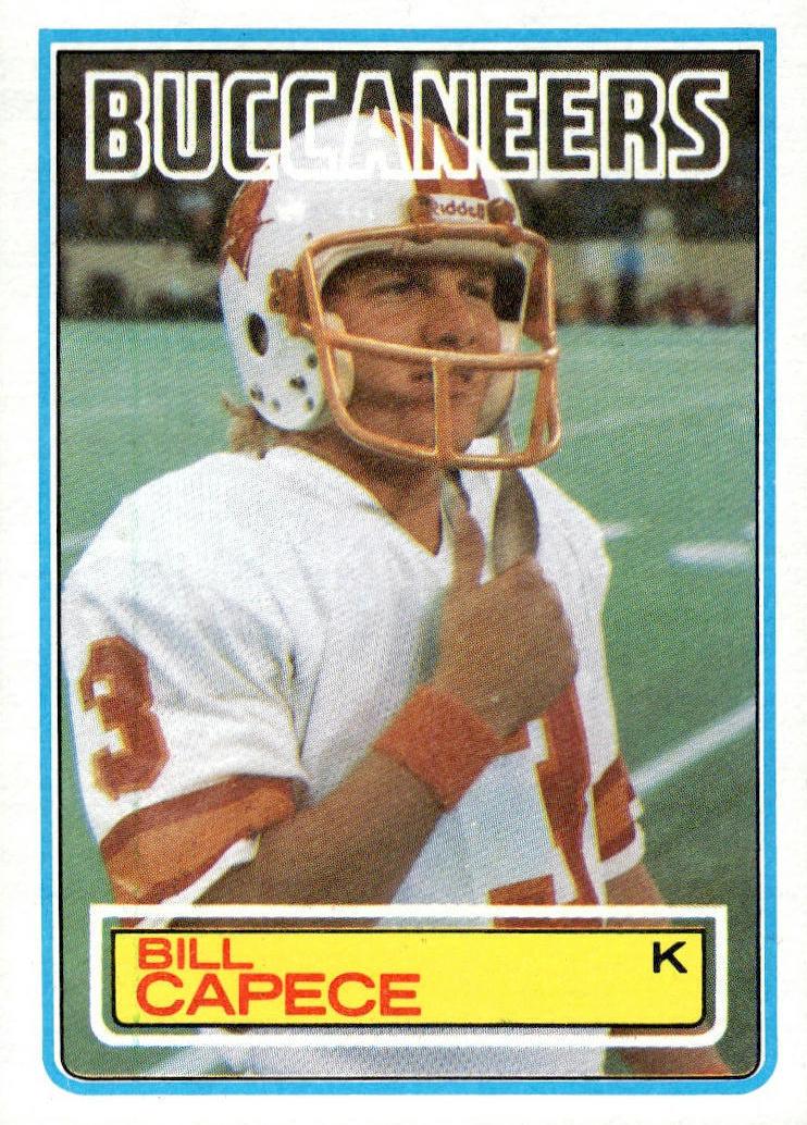 1983 Topps Football Bill Capece #176