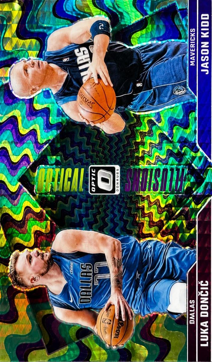 2024 Donruss Optic Basketball Hyper Green Luka Doncic #1