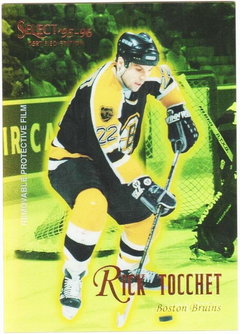 1995 Select Certified Hockey Mirror Gold Rick Tocchet #98