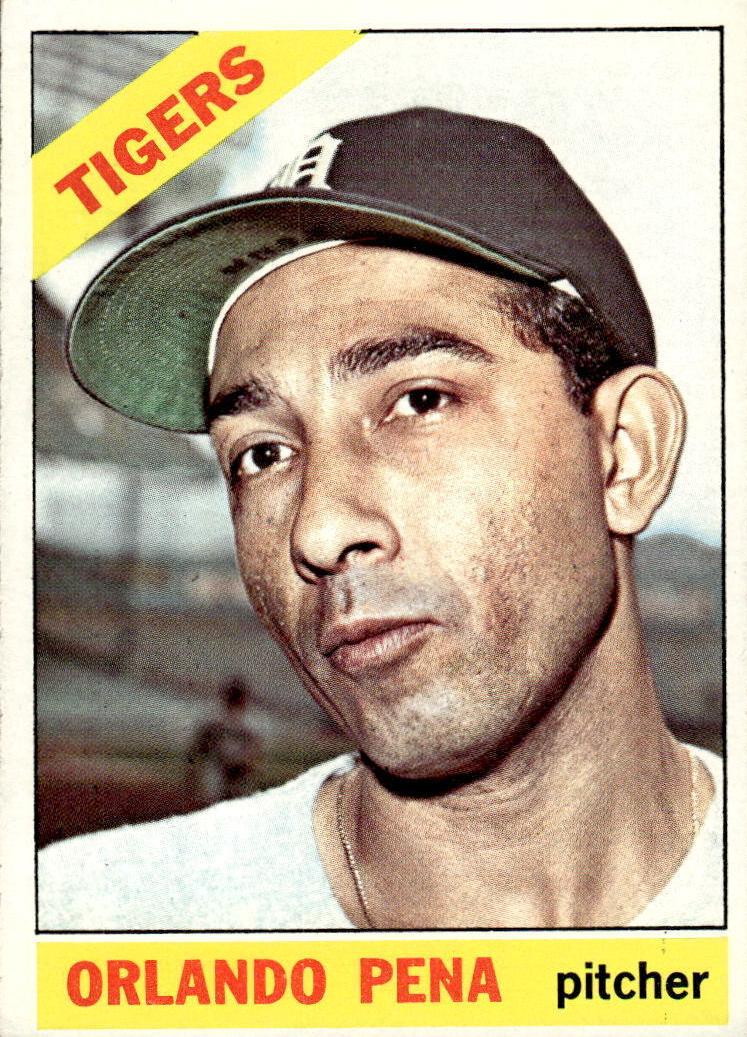1966 Topps Baseball Orlando Pena #239