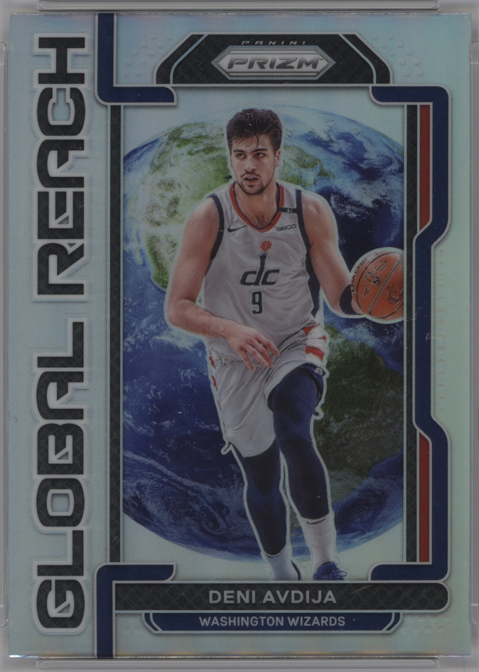 2021 Panini Prizm Basketball Silver Deni Avdija #8