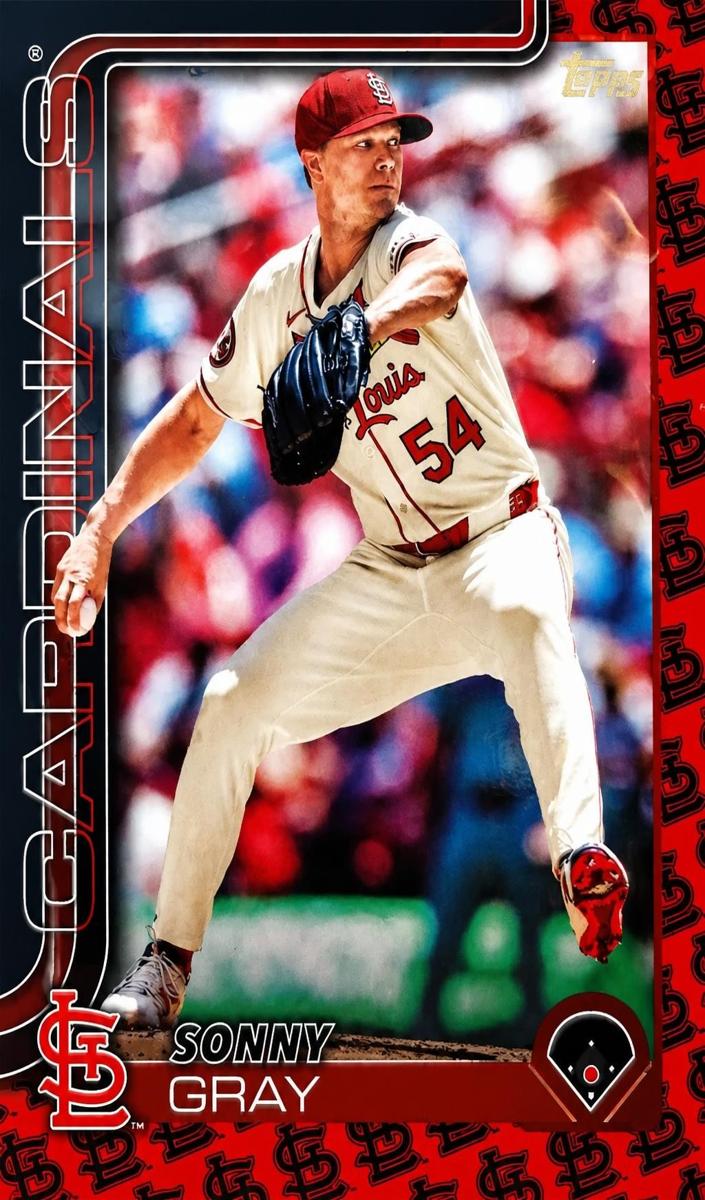 2025 Topps Baseball Team Color Sonny Gray #306