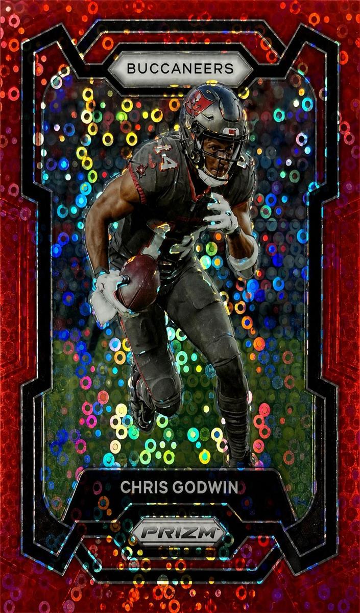 2023 Panini Prizm Football No Huddle Red Chris Godwin #277