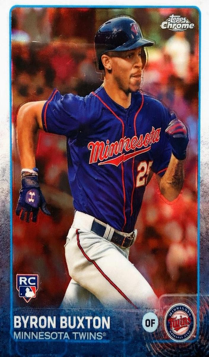 2015 Topps Chrome Baseball Byron Buxton #203 PSA 10