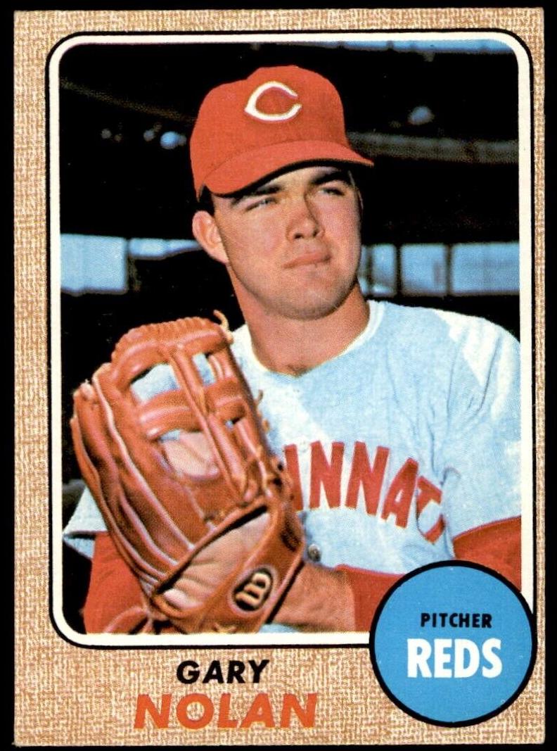 1968 Topps Baseball Gary Nolan #196