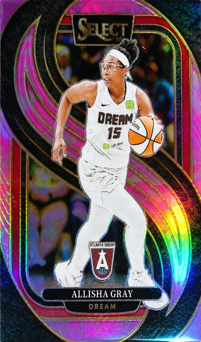 2025 Panini Select WNBA Basketball Pink Camo Allisha Gray #171