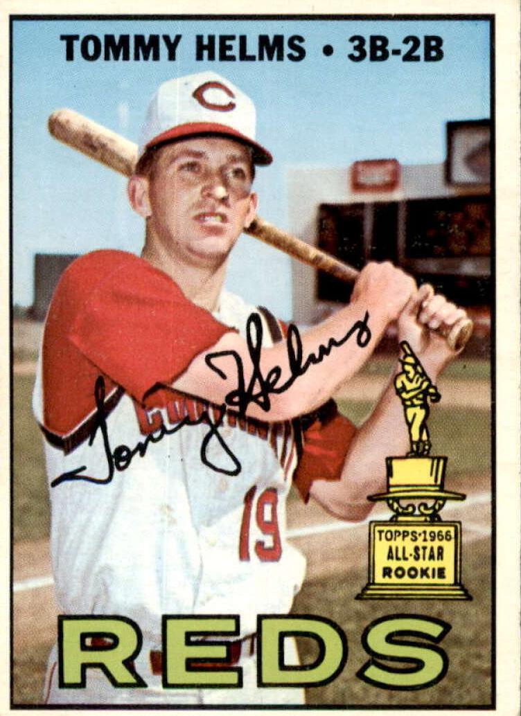1967 Topps Baseball Tommy Helms #505 PSA 6.5