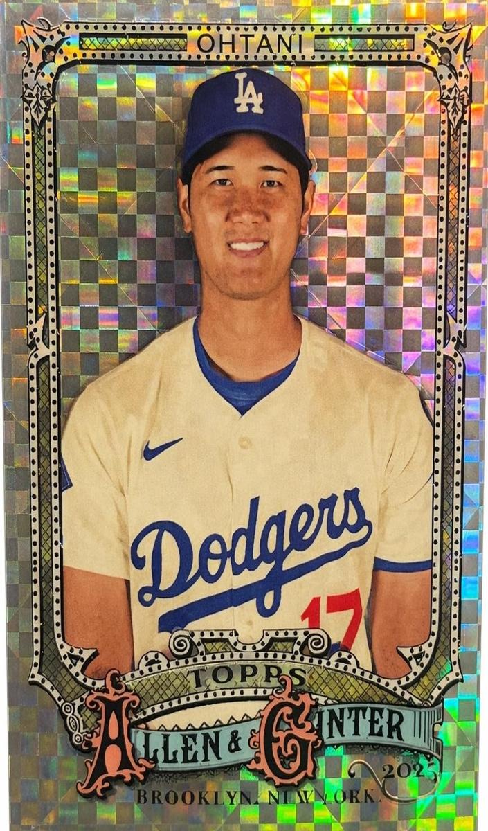 2025 Topps Allen & Ginter Baseball X-Fractor Shohei Ohtani #132 PSA 10