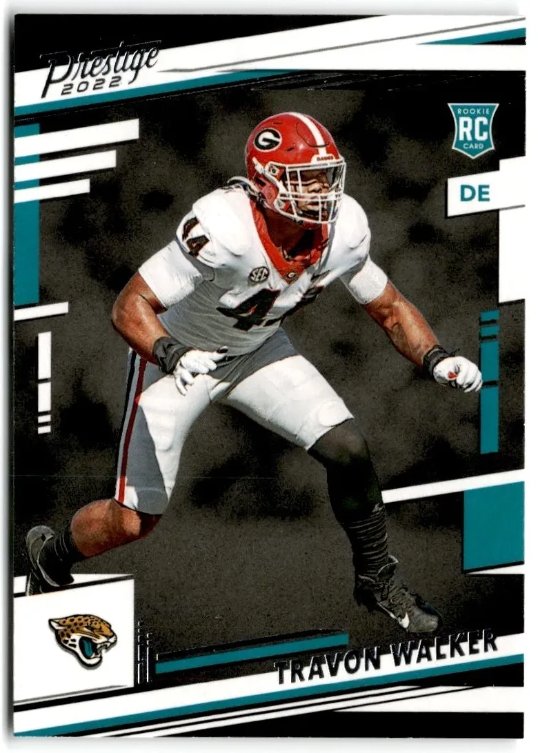 2022 Panini Prestige Football Travon Walker #337 PSA 8.5