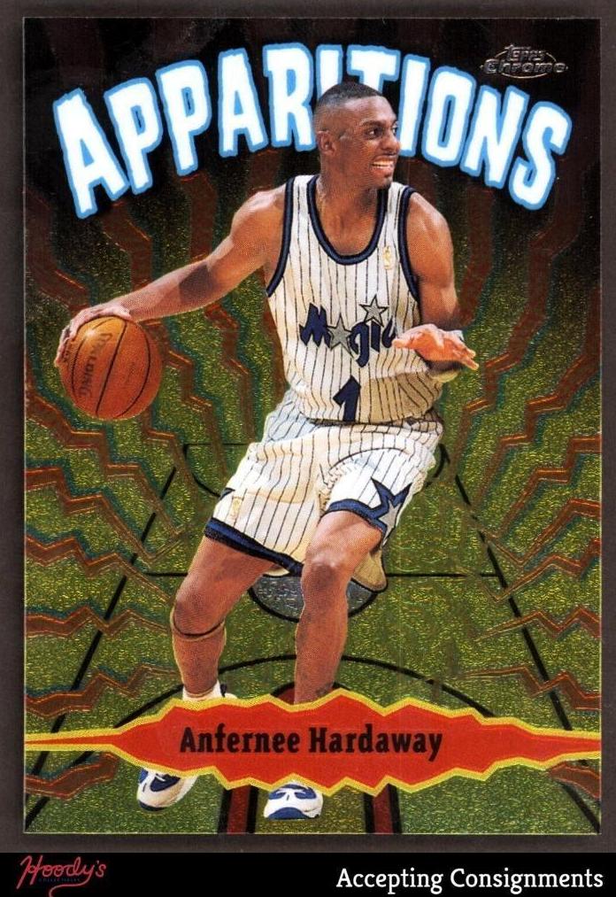 1998 Topps Chrome Basketball Anfernee Hardaway #A9