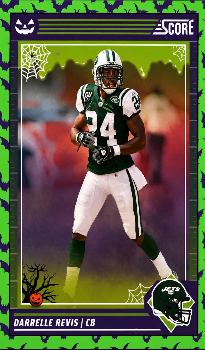 2024 Panini Score-a-Treat Football Bats Darrelle Revis #291