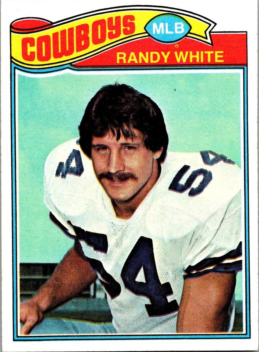 1977 Topps Football Randy White #342