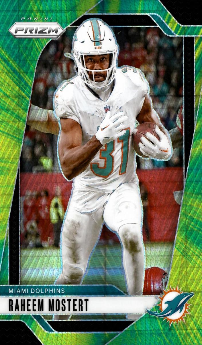2024 Panini Prizm Football Hyper Raheem Mostert #179