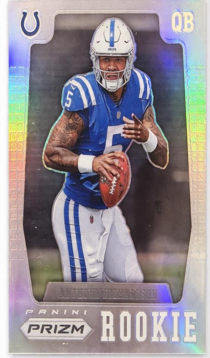 2023 Panini Prizm Football Silver Anthony Richardson #PFR-4 PSA 10