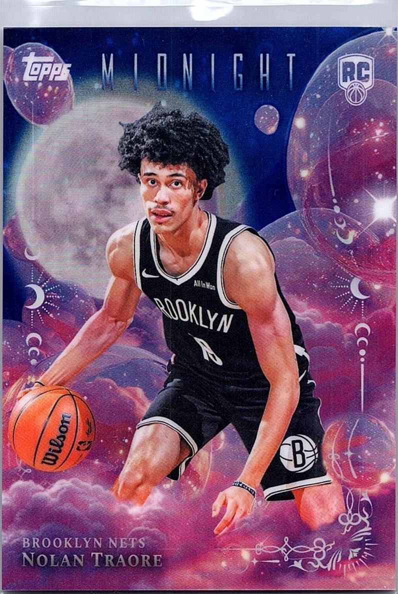 2025 Topps Midnight Basketball Nolan Traore #DL-26