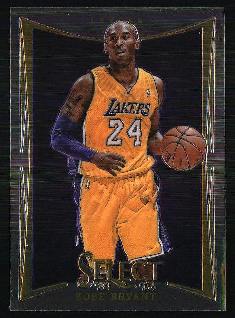 2012 Panini Select Basketball Kobe Bryant #54