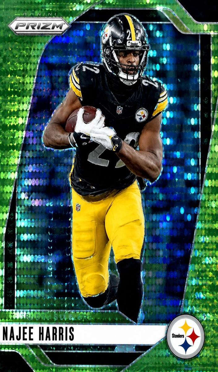 2024 Panini Prizm Football Neon Green Pulsar Najee Harris #241