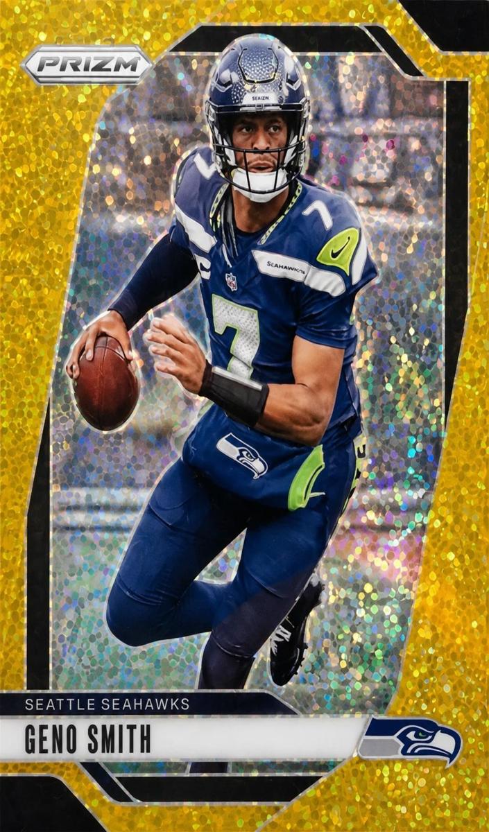 2024 Panini Prizm Football Gold Sparkle Geno Smith #259