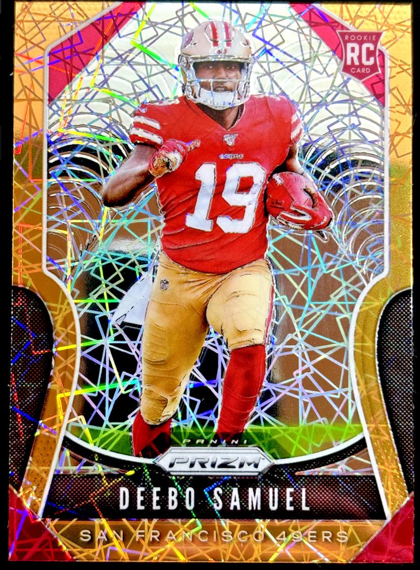 2019 Panini Prizm Football Lazer Deebo Samuel #346