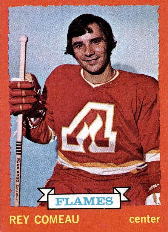 1973 Topps Hockey Rey Comeau #29
