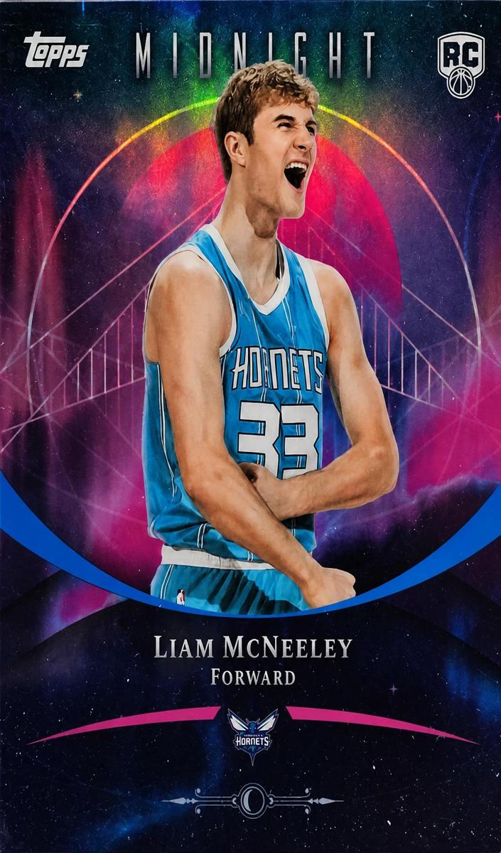 2025 Topps Midnight Basketball Zodiac Liam McNeeley #89