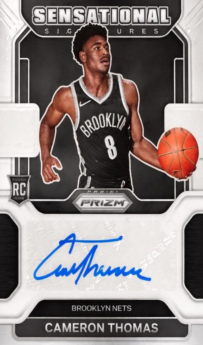 2021 Panini Prizm Basketball Silver Cameron Thomas #SS-CAM