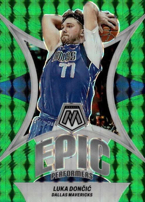 2023 Panini Mosaic Basketball Green Luka Doncic #9 SGC 10