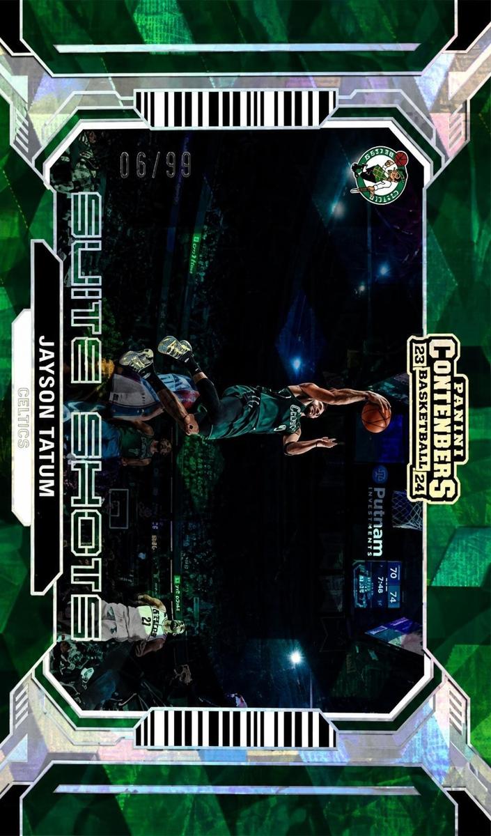 2023 Panini Contenders Basketball Playoff Ticket Jayson Tatum #25 PSA 9