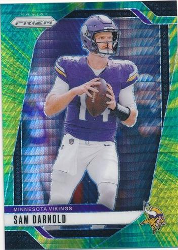 2024 Panini Prizm Football Hyper Sam Darnold #185