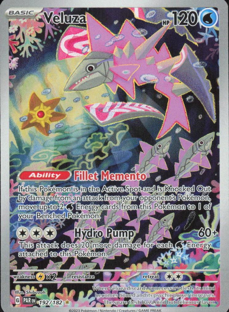 2023 Pokemon Scarlet & Violet Paradox Rift Veluza #192