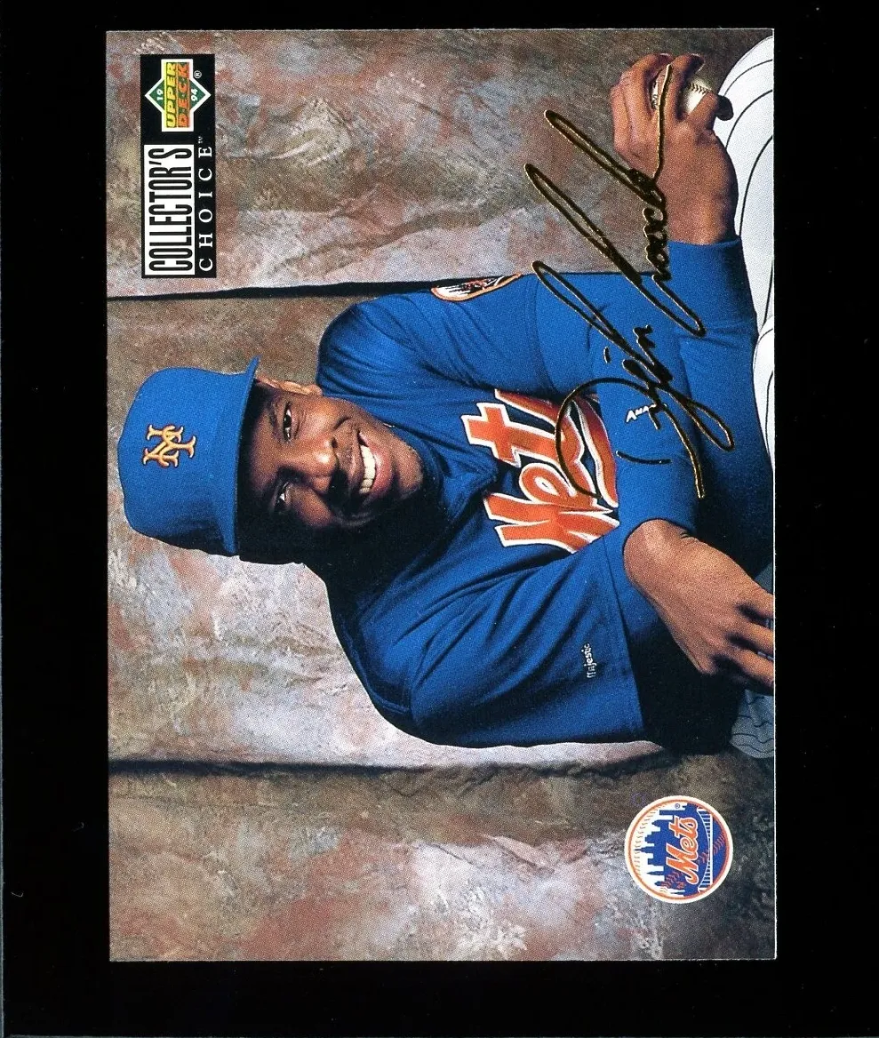 1994 Upper Deck Collector's Choice Baseball Gold Signature Dwight Gooden #342