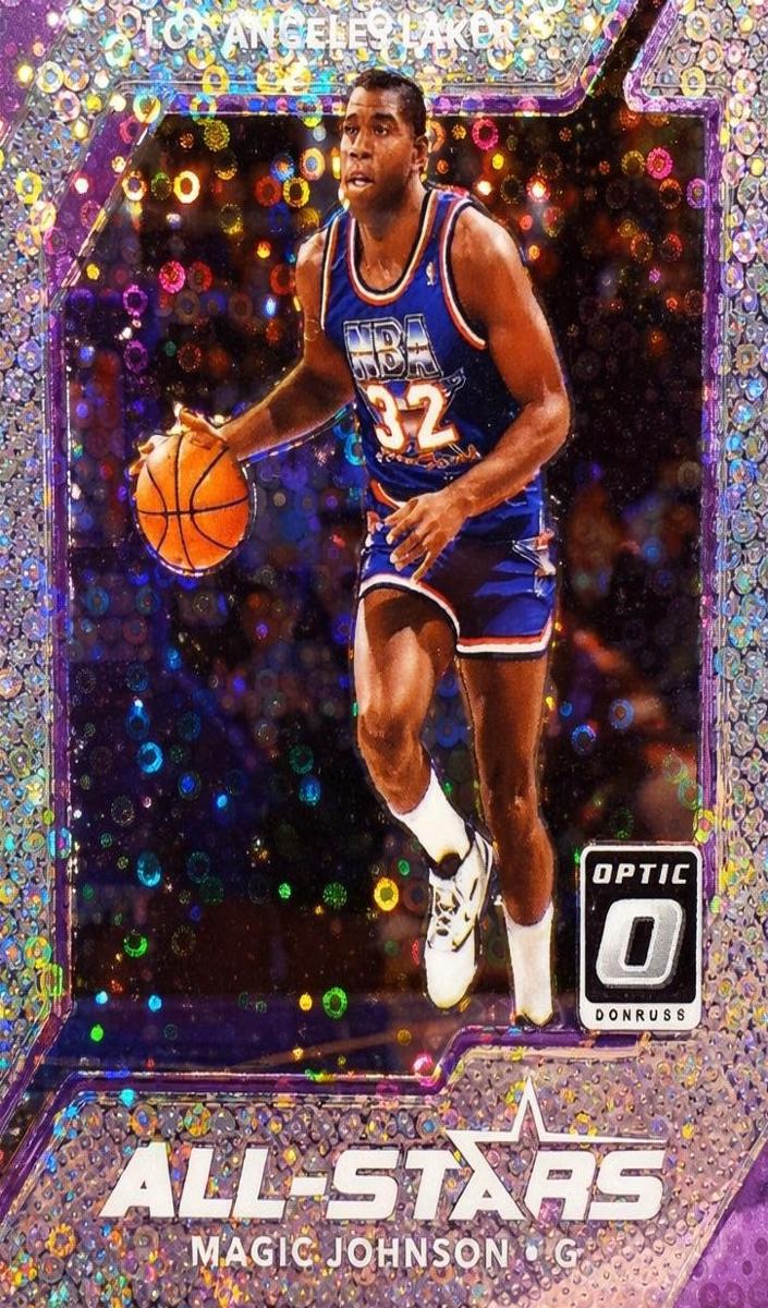2017 Donruss Optic Basketball Magic Johnson #30 PSA 9