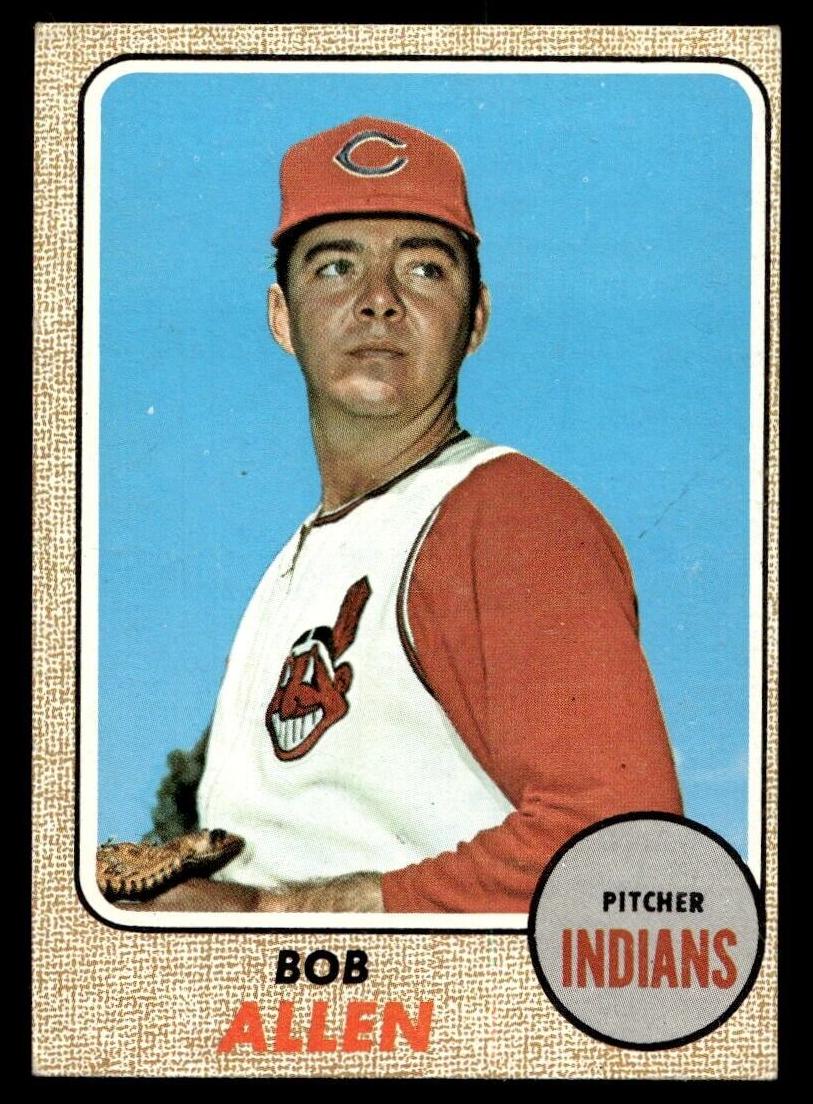 1968 Topps Baseball Bob Allen #176 PSA 6