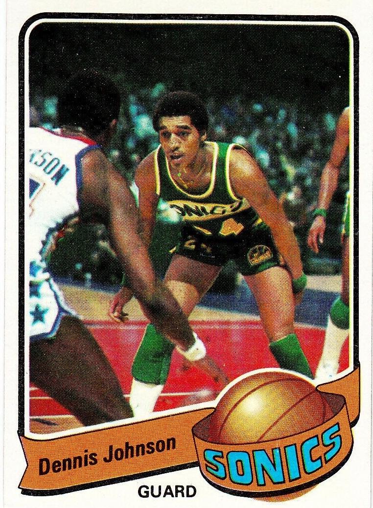 1979 Topps Basketball Dennis Johnson #6