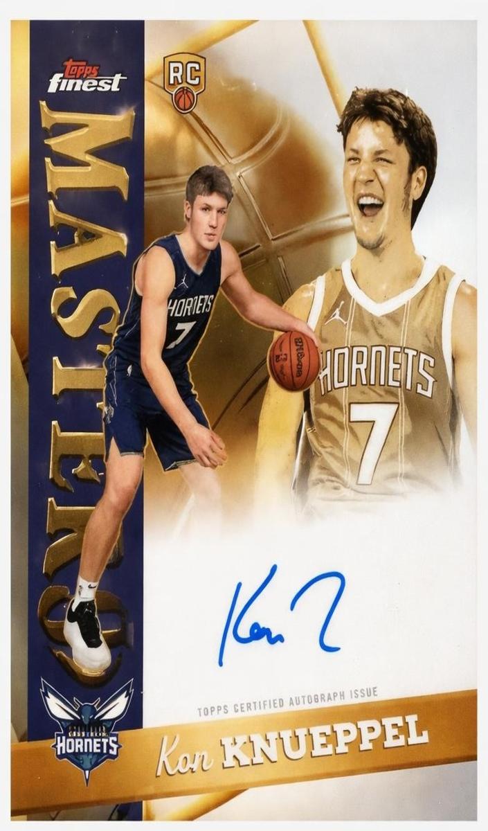2025 Topps Finest Basketball Kon Knueppel #MA-KK