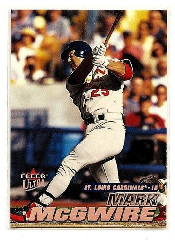 2001 Fleer Ultra Baseball Mark McGwire #84 PSA 9