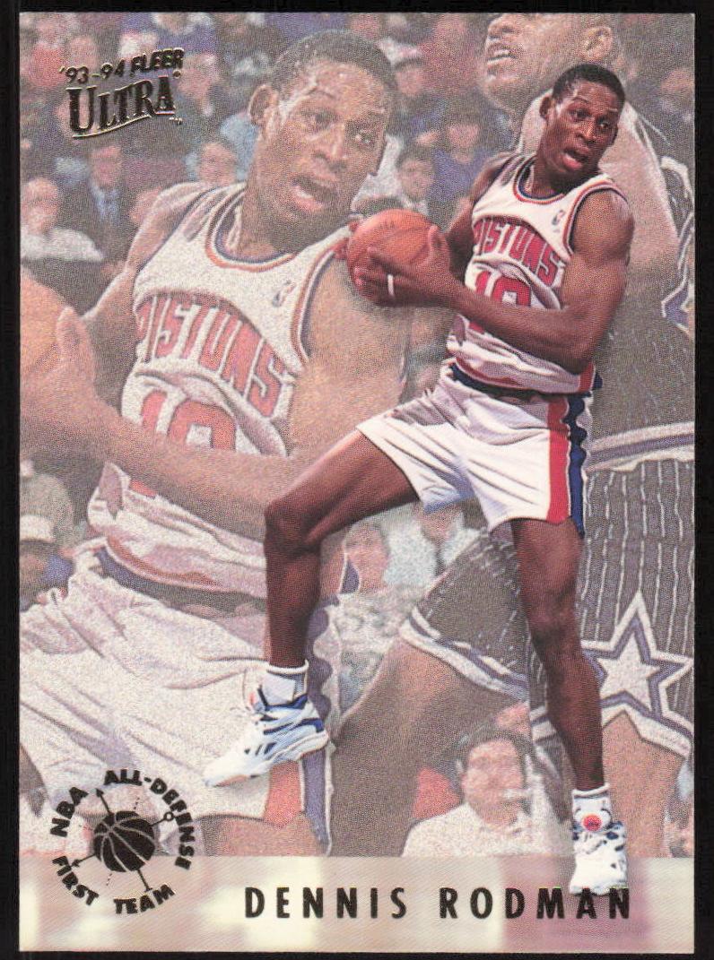1993 Fleer Ultra Basketball Dennis Rodman #5