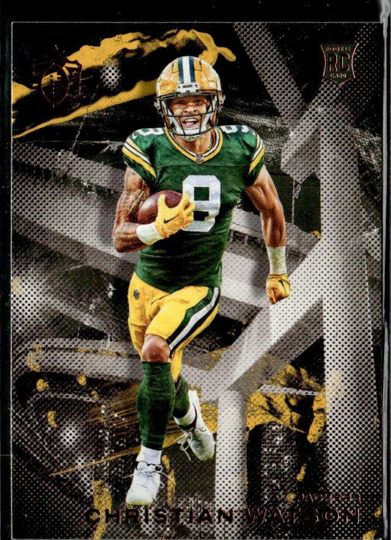 2022 Panini Chronicles Football Christian Watson #GK-15