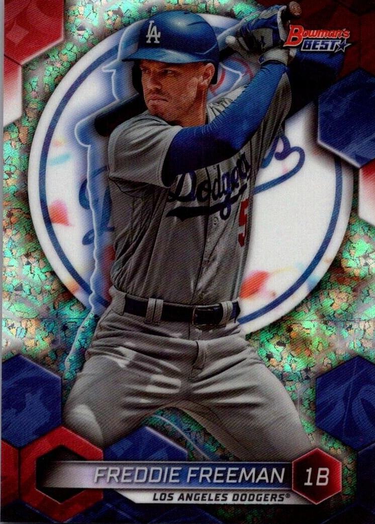 2023 Bowman's Best Baseball Mini-Diamond Freddie Freeman #55